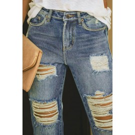 Kelce Destroyed Boyfriend Denim Kelce Destroyed Boyfriend Denim