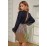 People Be Talking Sequin Long Sleeve Mini Dress