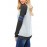 Contrast Stripes Black Sleeves Women Sweatshirt