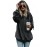 Dark Gray Warm Furry Pullover Hoodie