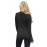 Black Zip up Long Sleeve Gym Yoga Top