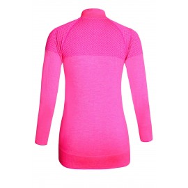 Rosy Atheletic Running Yoga Jacket with Mesh Accent Rosy Atheletic Running Yoga Jacket with Mesh Accent